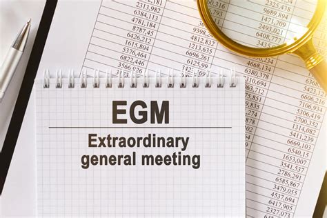 A Guide to Extraordinary General Meetings (EGM) .